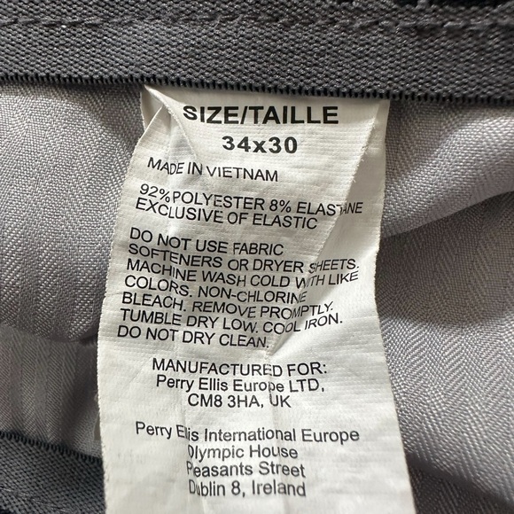 Grand Slam Men's Slate Gray Chinos - Picture 7 of 7